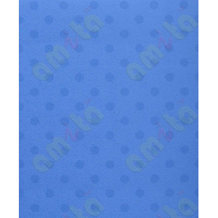 Blue colour dots background home décor wallpaper